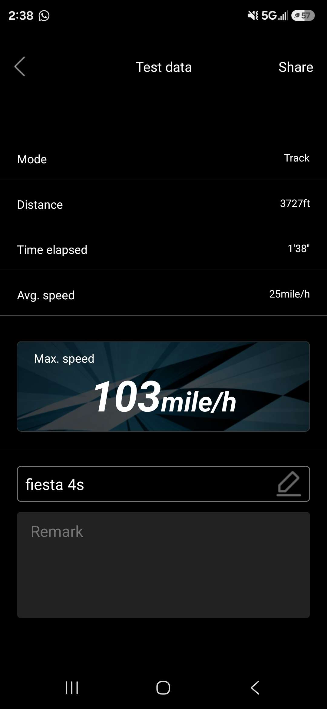 Traxxas Fiesta ST run photo