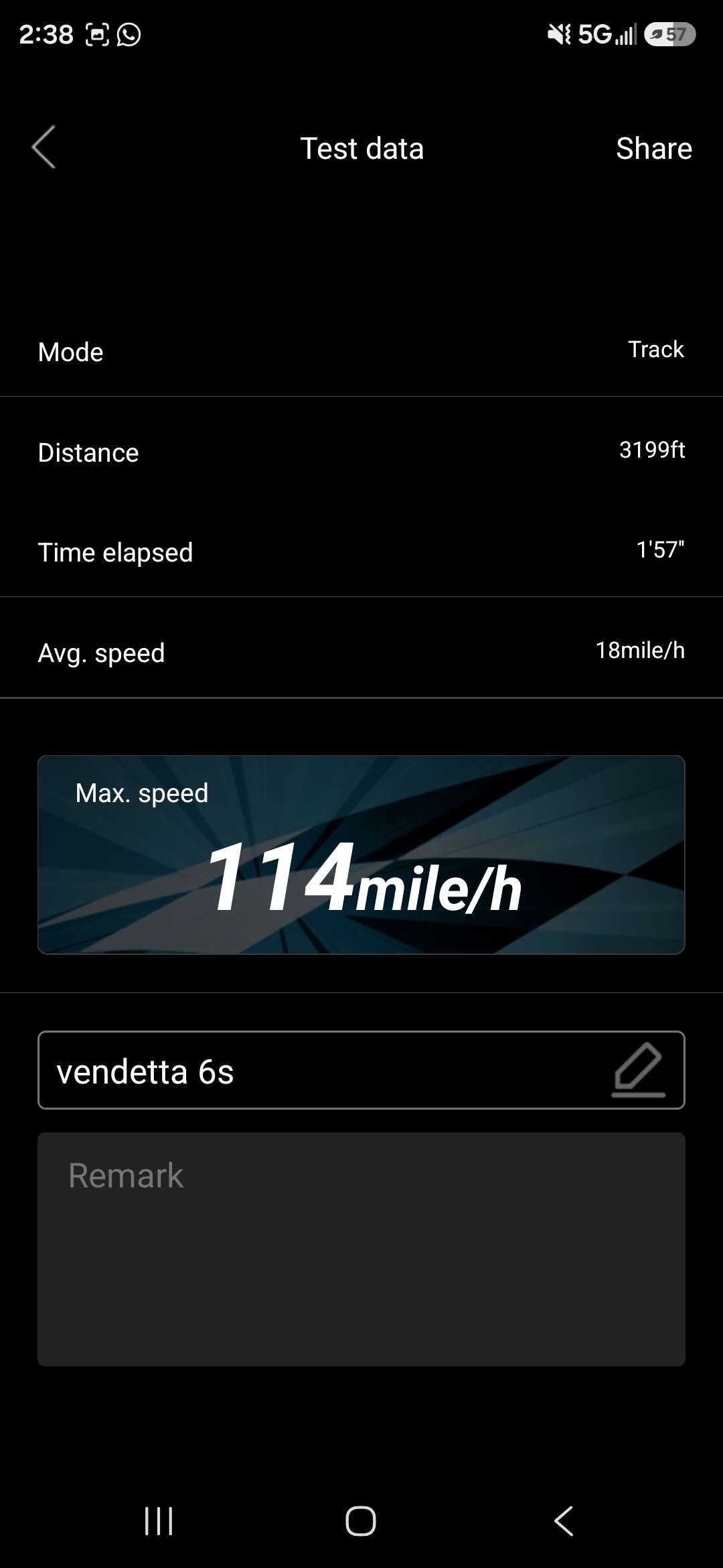 ARRMA Vendetta run photo