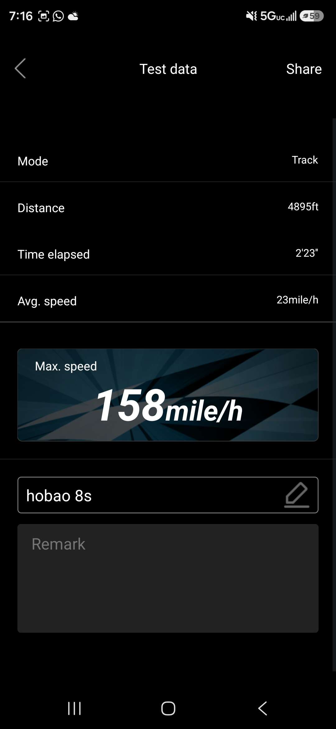 HoBao Extreme VTE2/VTE2 2.0 run photo