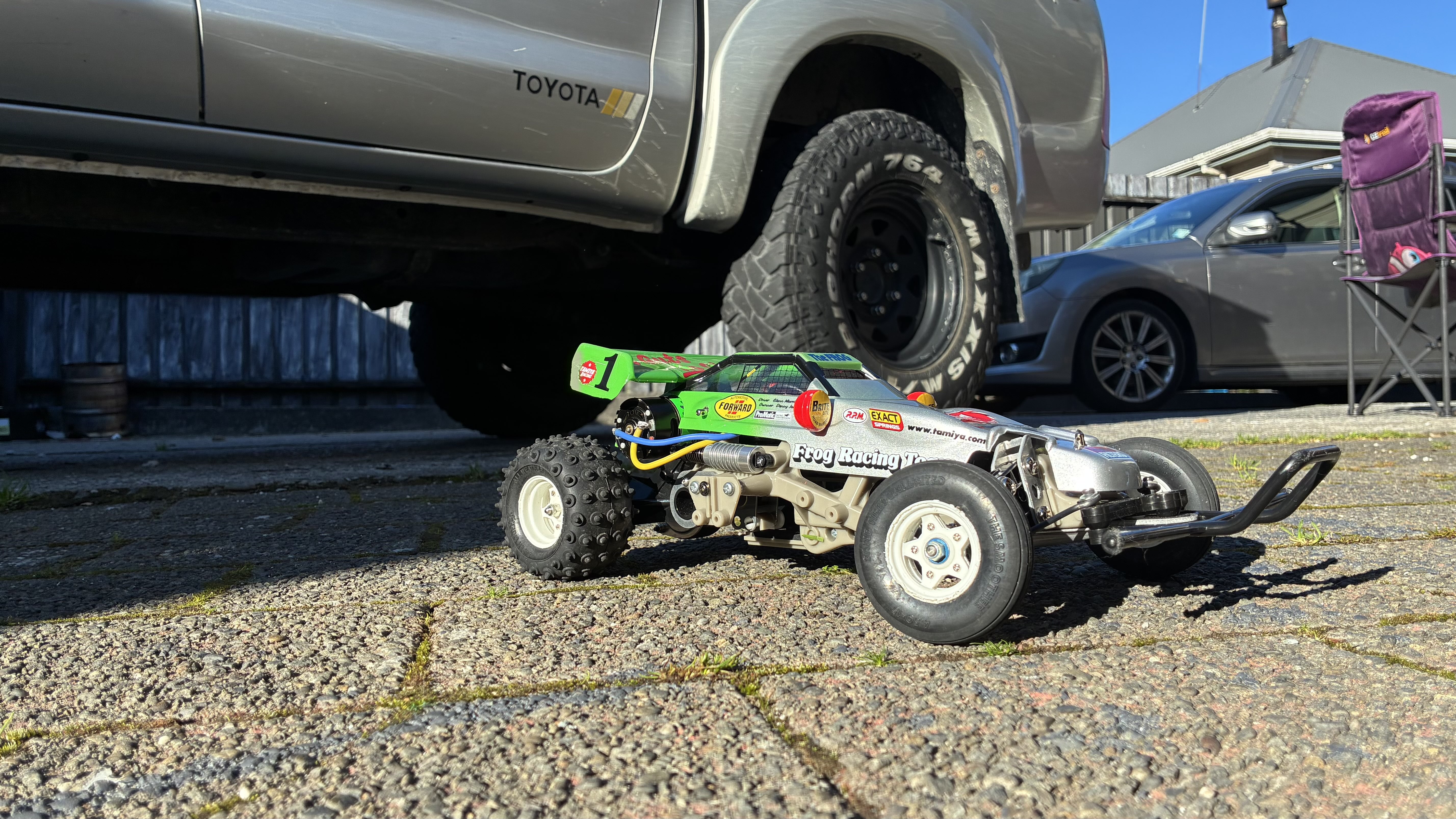 Tamiya  The Frog run photo