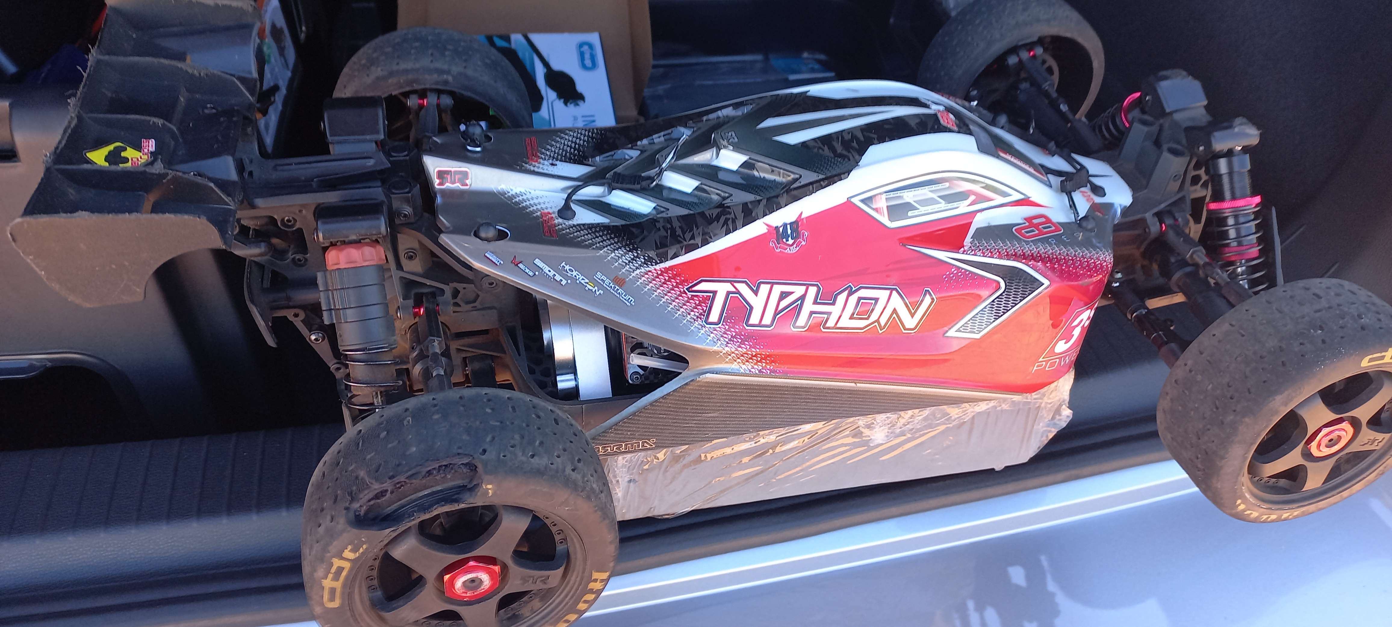 ARRMA Typhon 3S BLX run photo