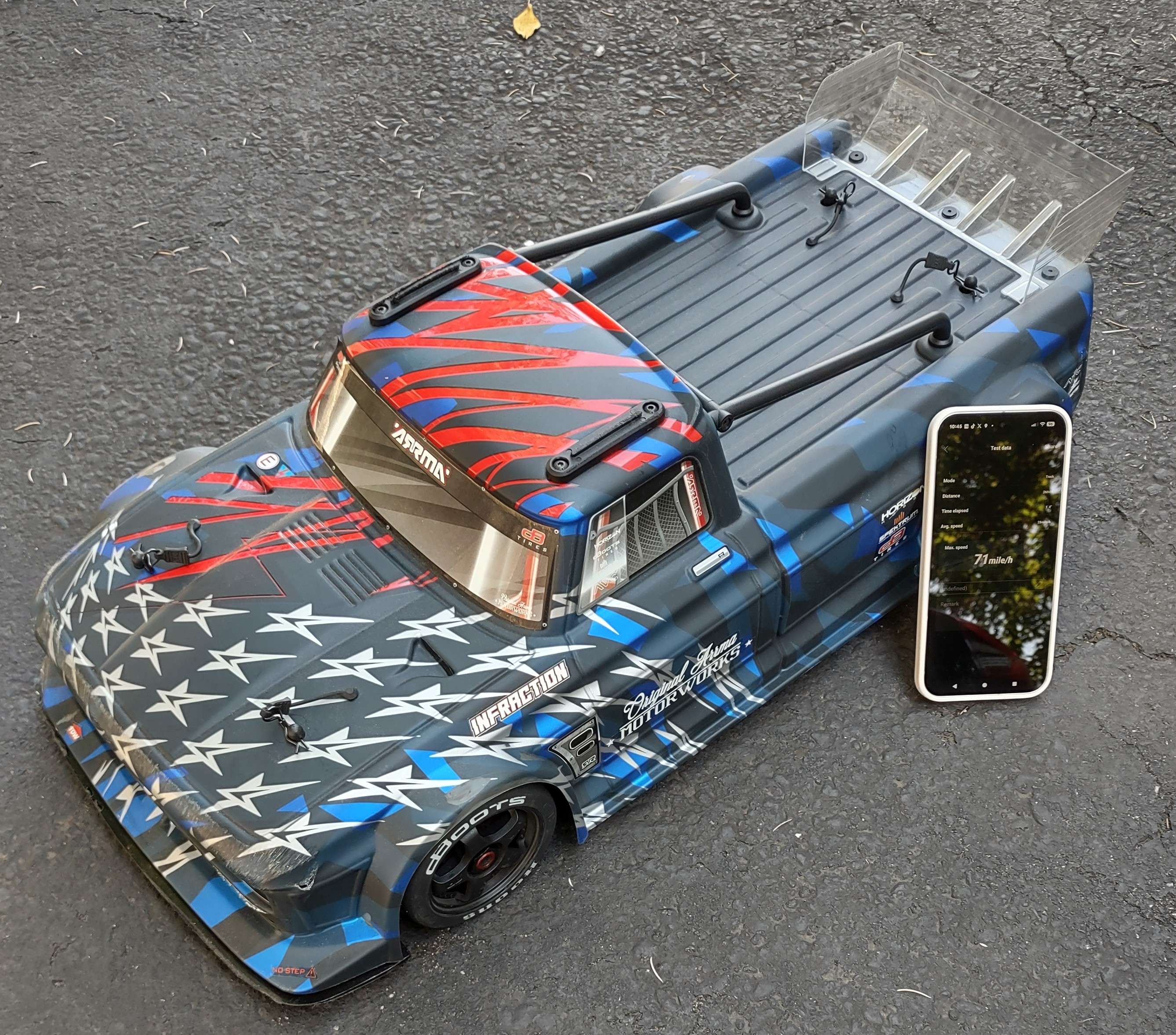 ARRMA Infraction run photo
