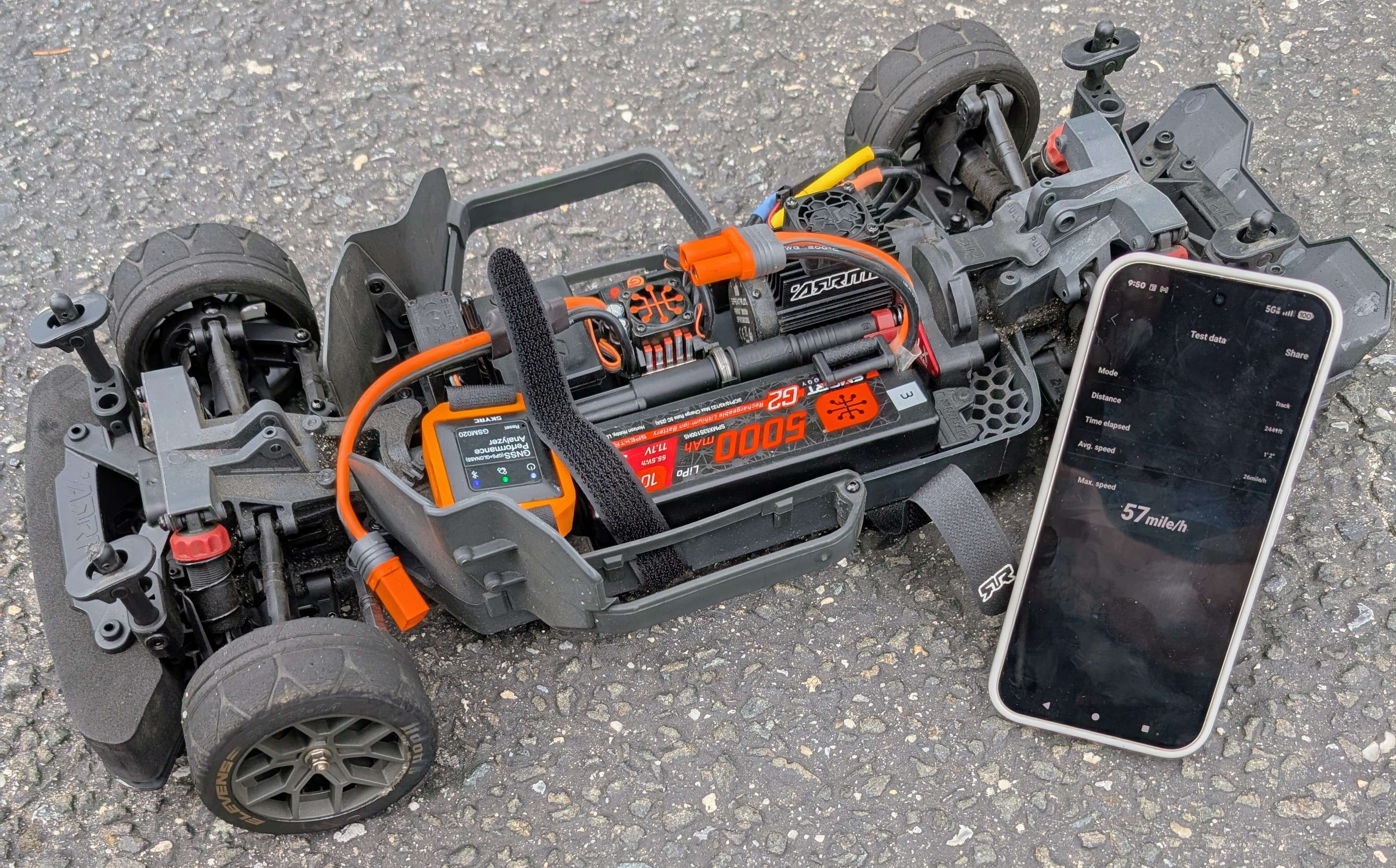 ARRMA Infraction 3s run photo