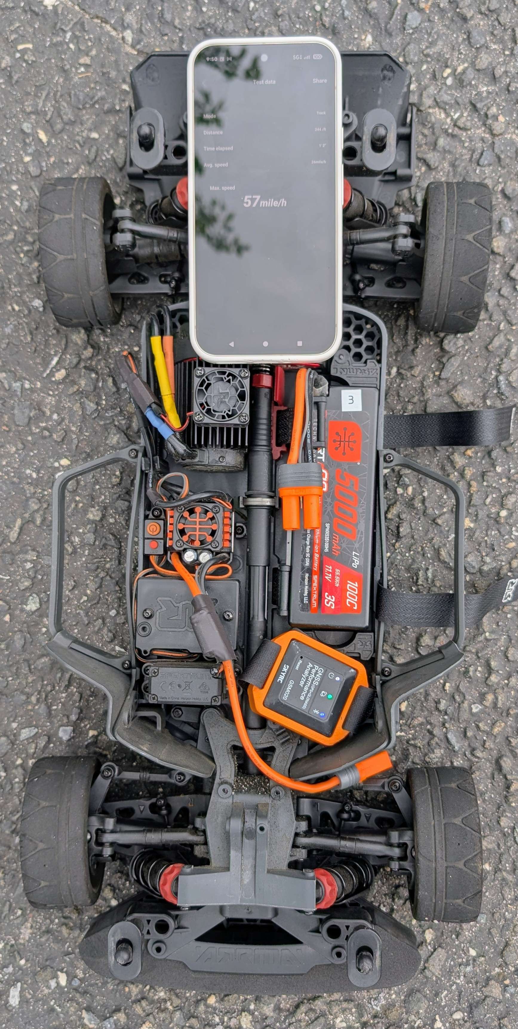ARRMA Infraction 3s run photo