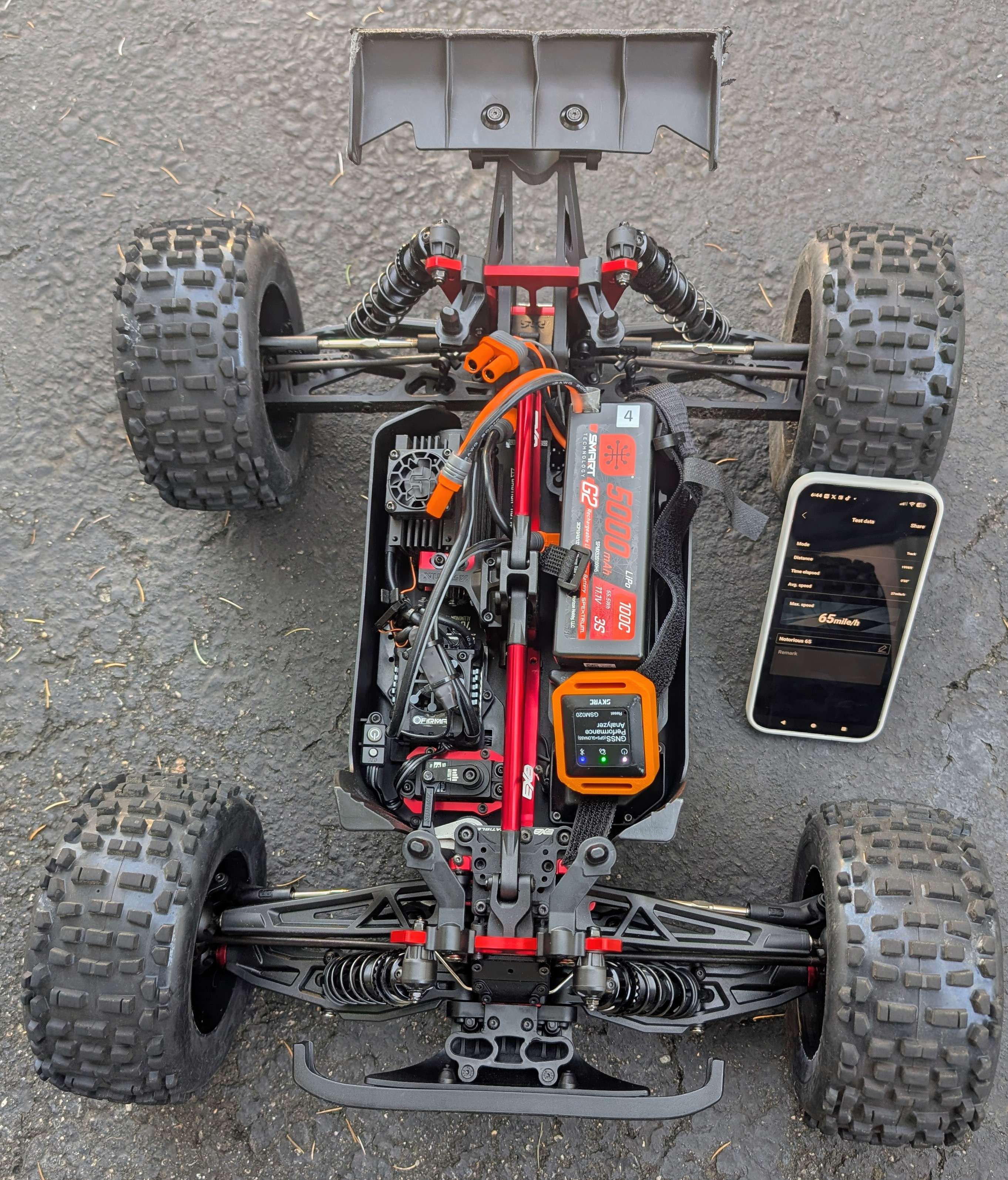 ARRMA Notorious 6s run photo