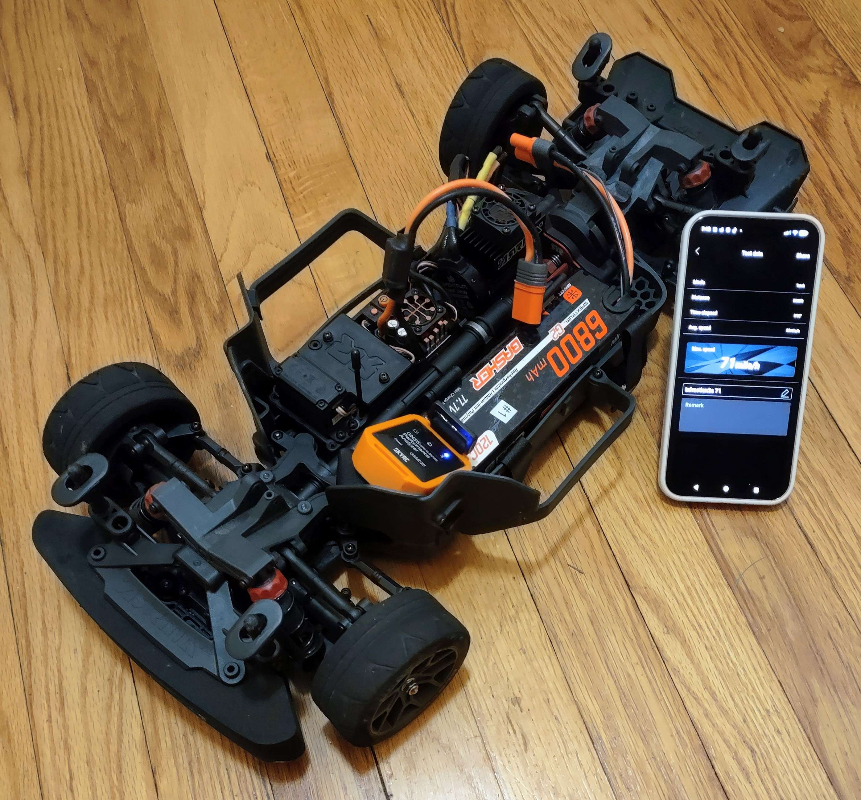 ARRMA Infraction 3s run photo