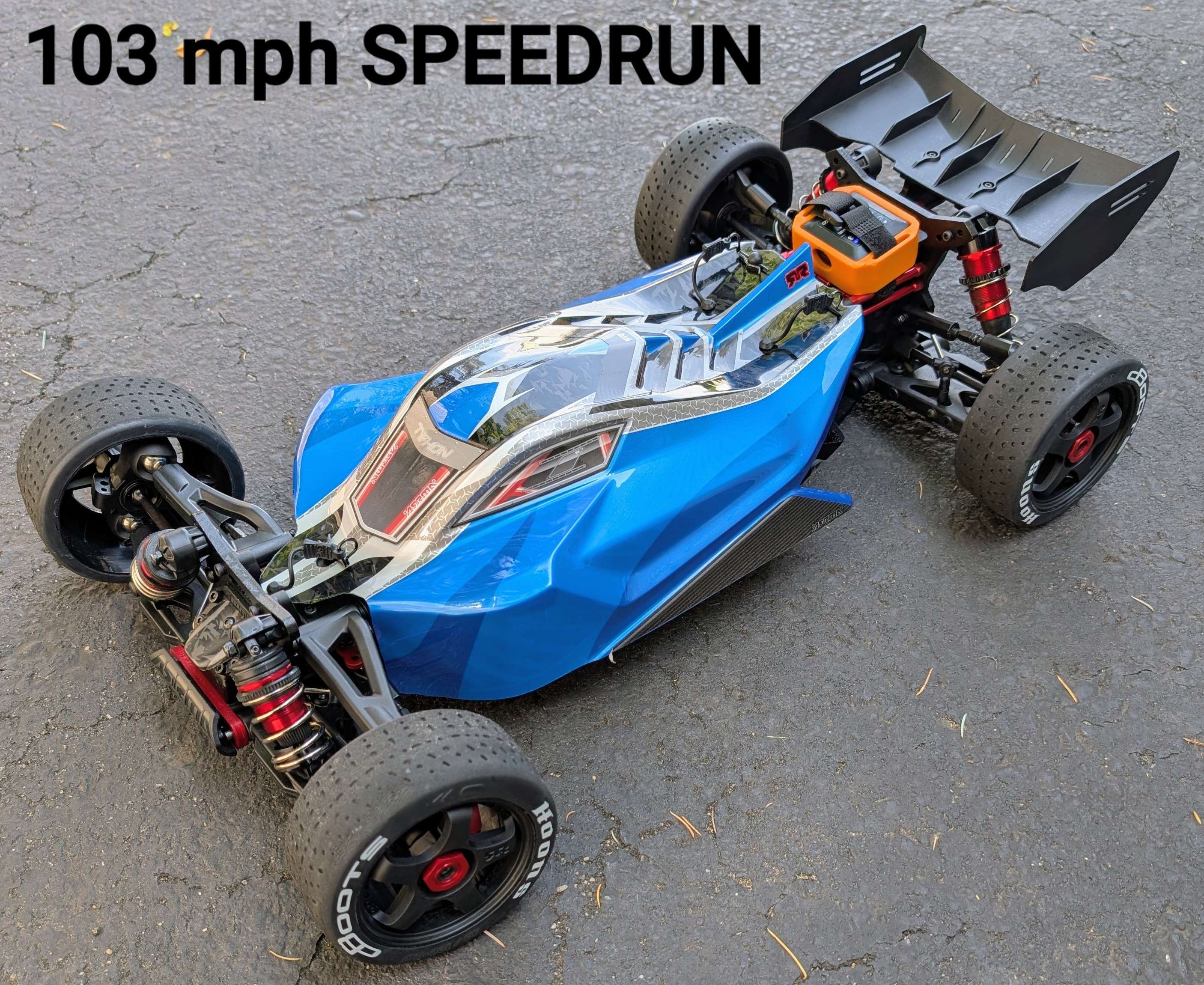 Arrma Typhon V5 6S run photo