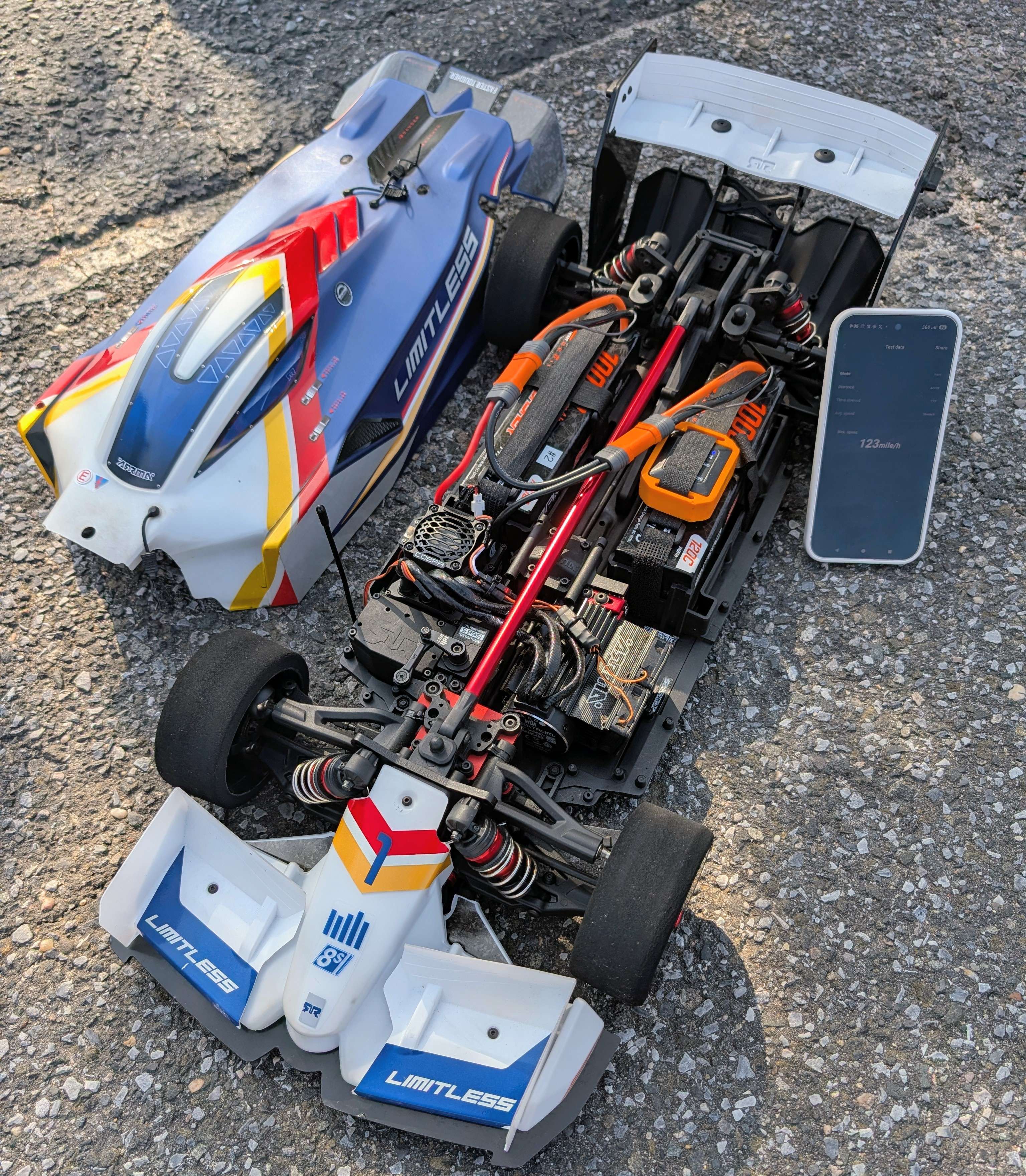 ARRMA Limitless run photo