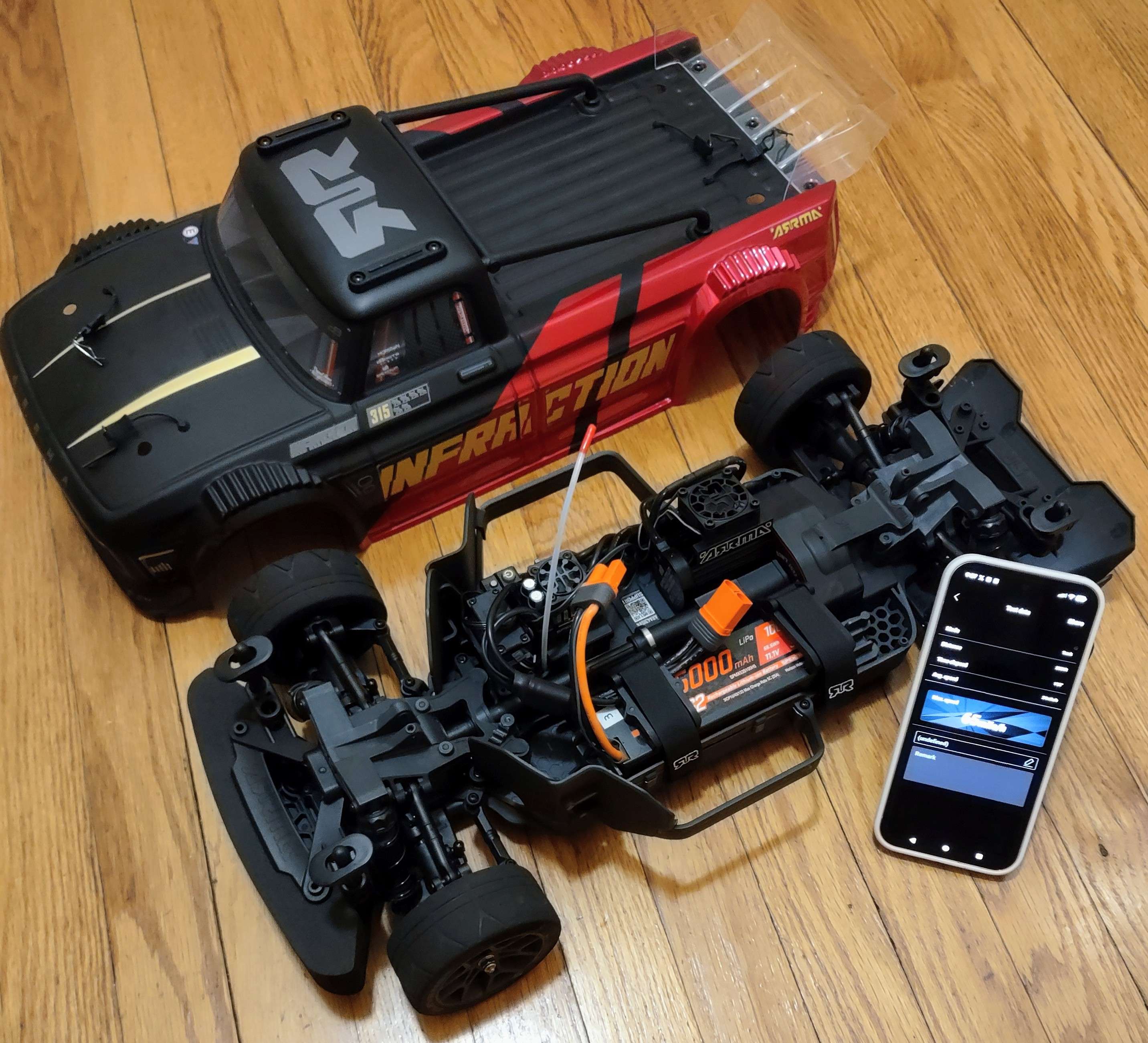 ARRMA Infraction 223S run photo