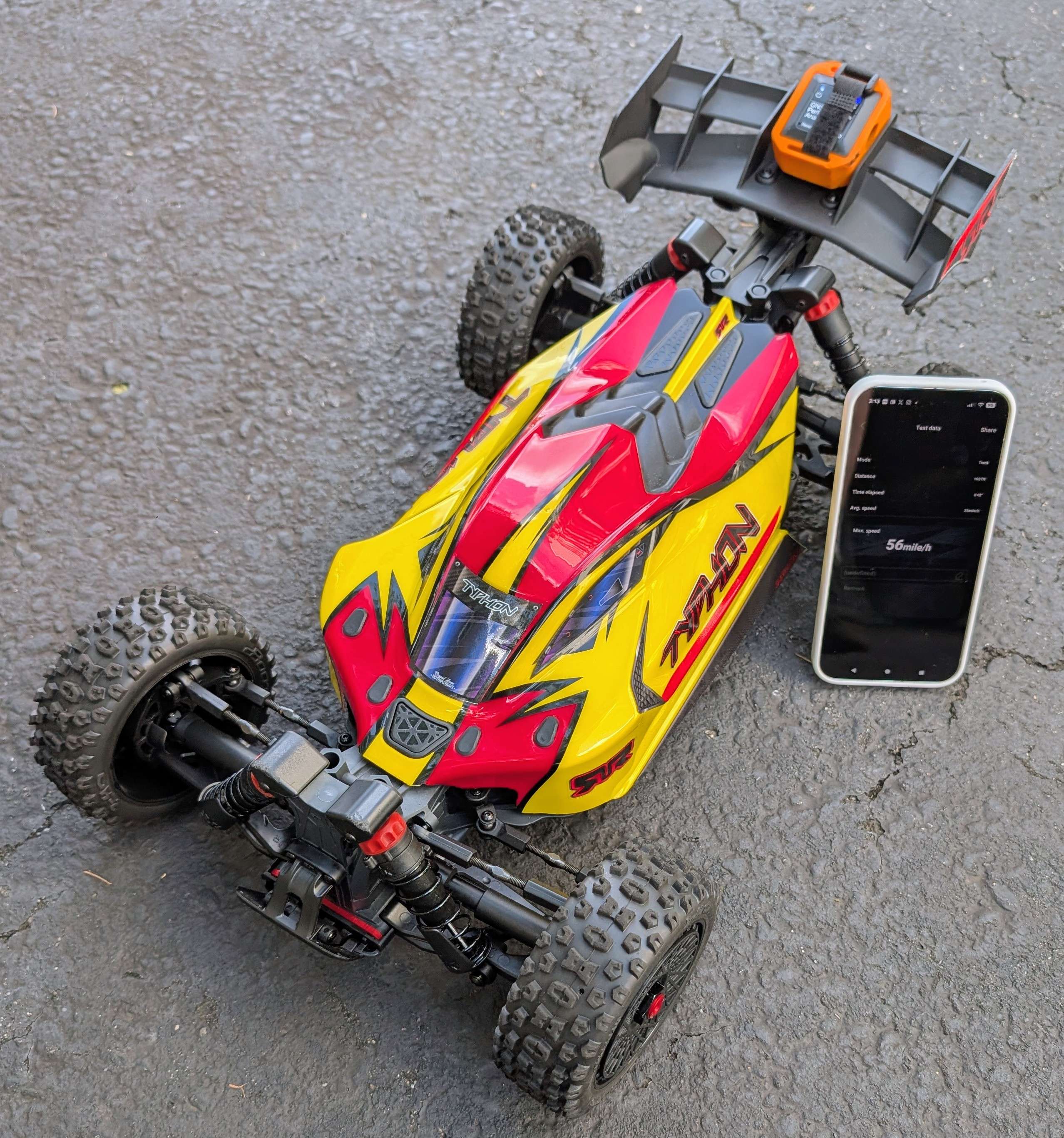 Arrma Typhon 3S run photo