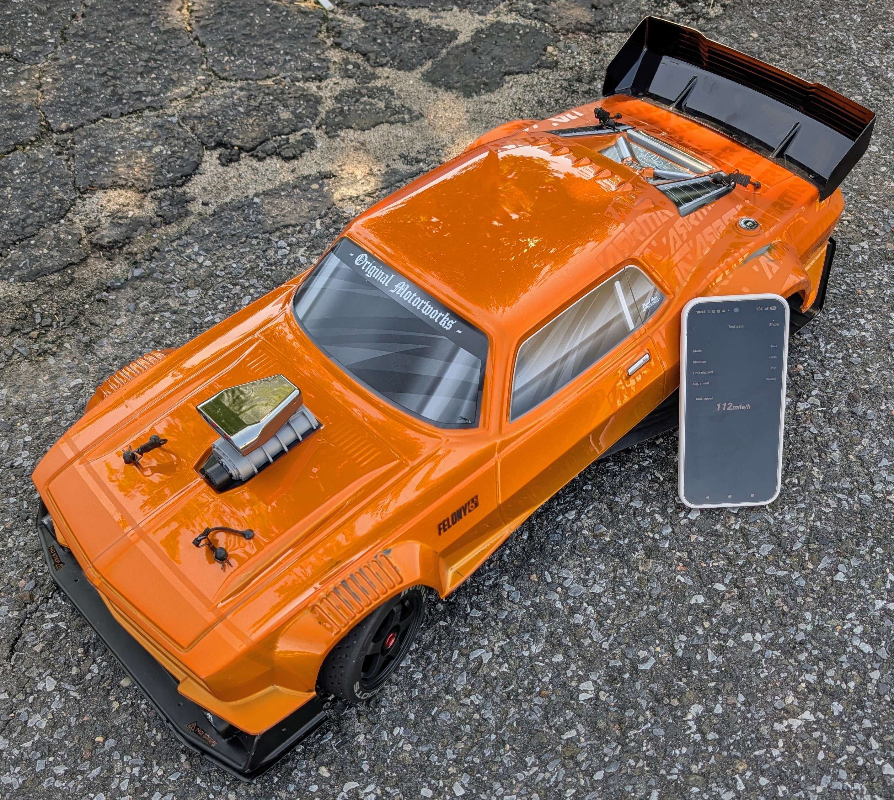 ARRMA Felony 8s run photo