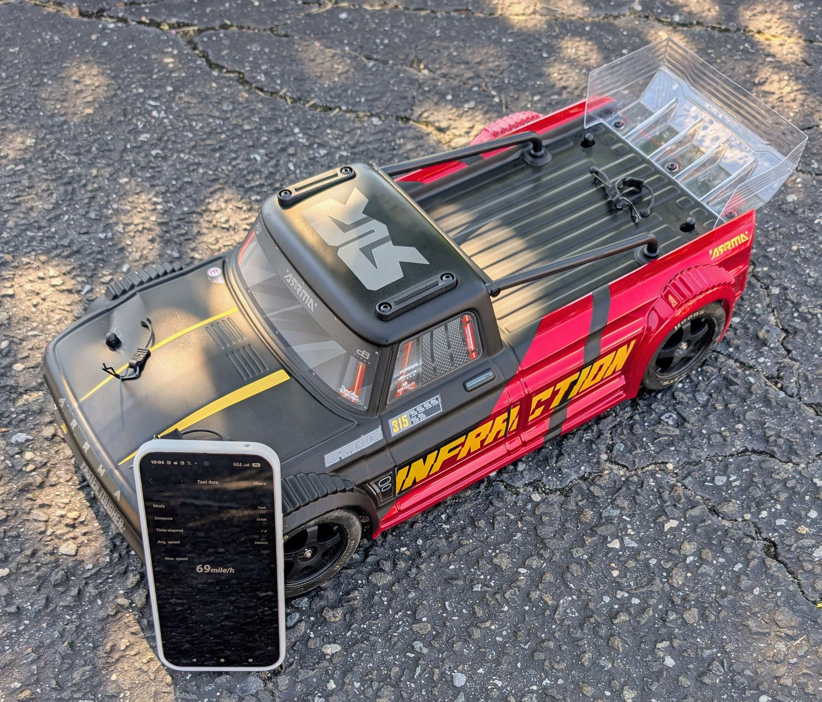 ARRMA Infraction 223S run photo