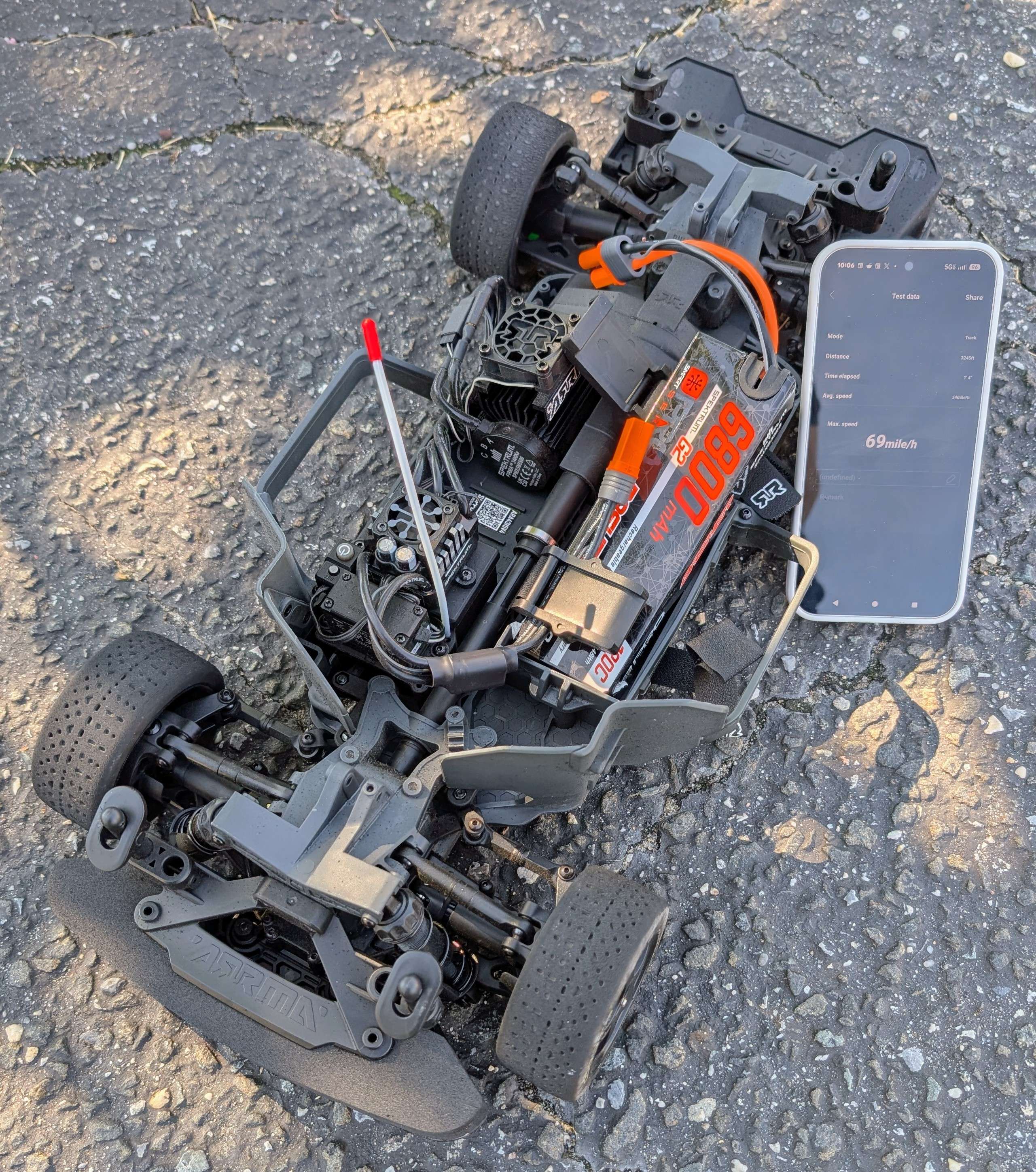 ARRMA Infraction 223S run photo