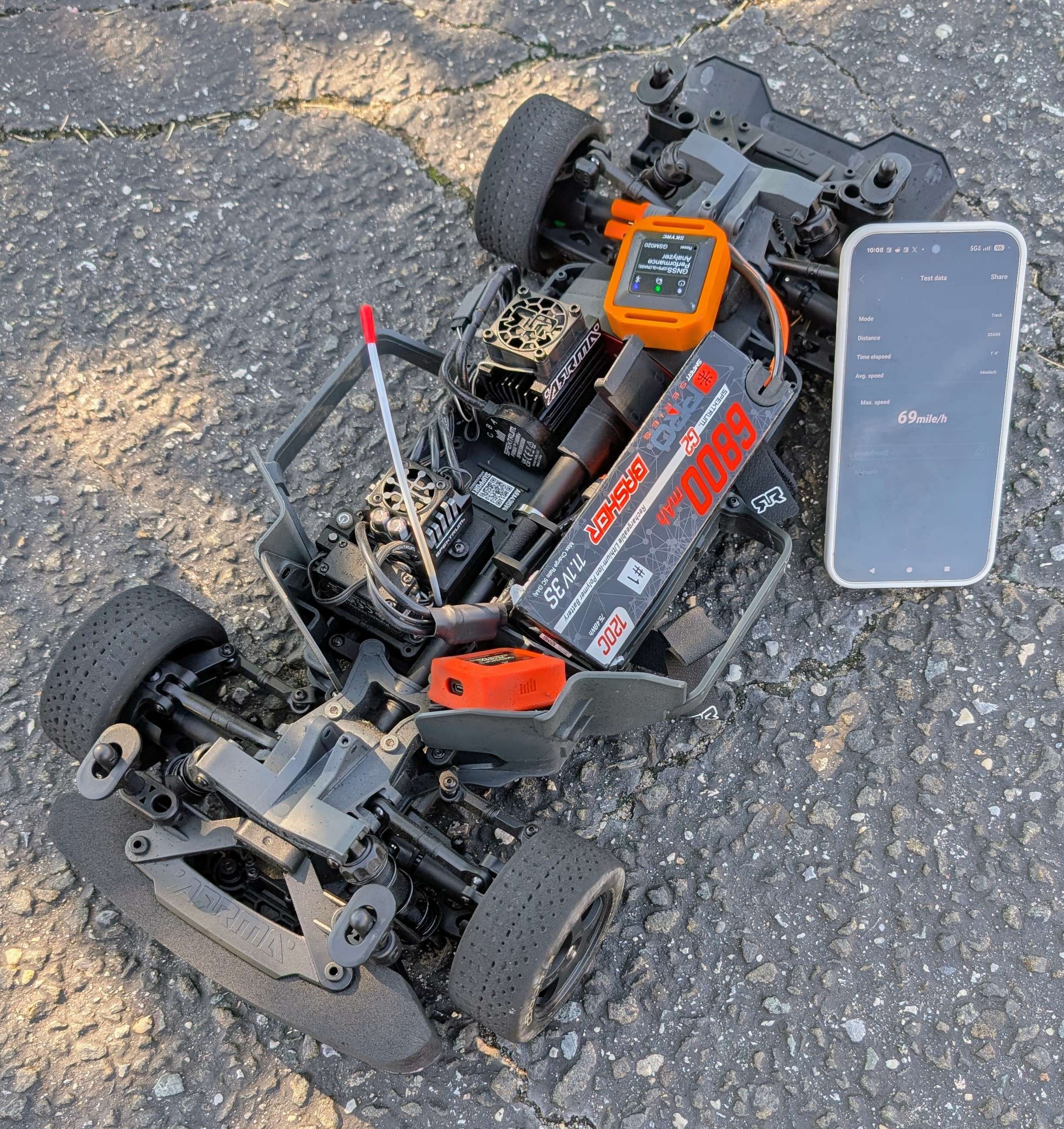 ARRMA Infraction 223S run photo