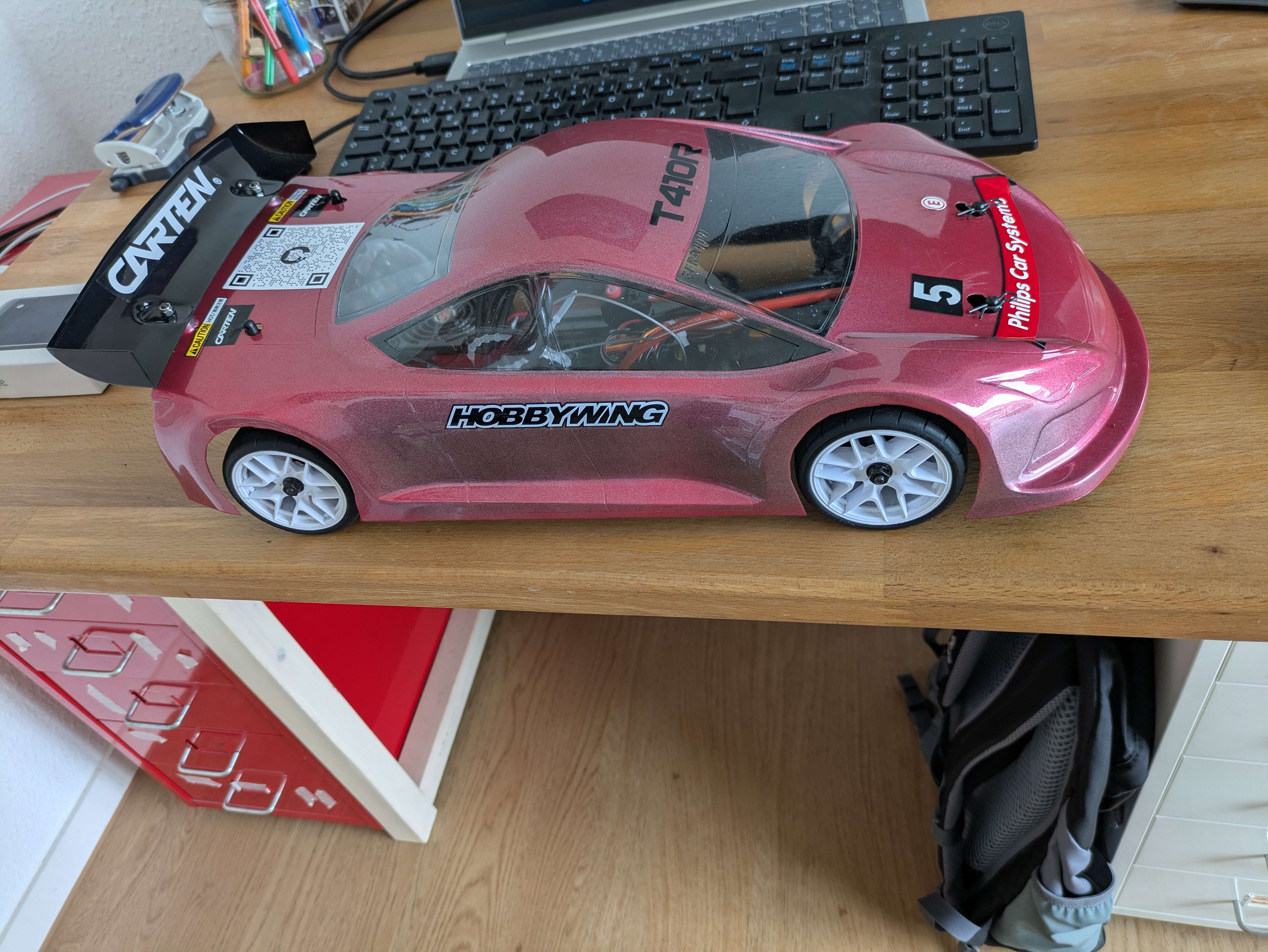 Carten T410R run photo